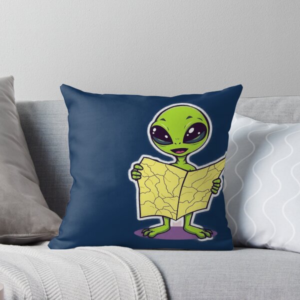 Item preview, Alien Lost in Car Sticker - Roadside Humor designed and sold by Tama-sirth.