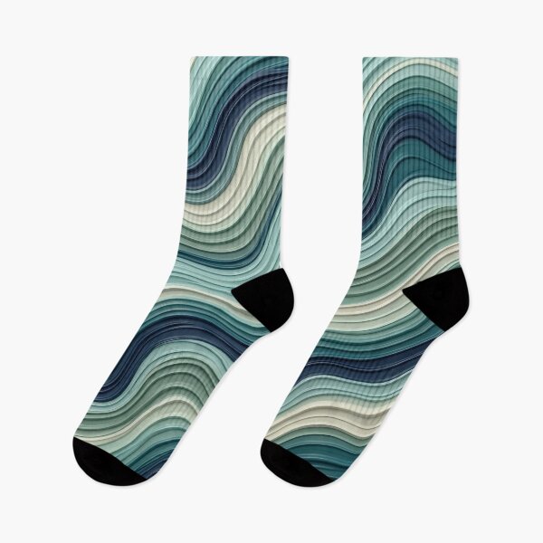 Item preview, Liquid Lines | Modern Ripple Pattern designed and sold by MoonwoodStudio.