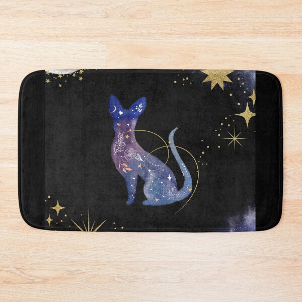 Item preview, Celestial Mystic Cat - Watercolor Sphynx Galaxy Aesthetic designed and sold by samahl_l.