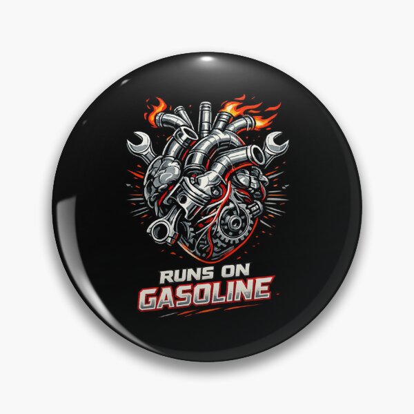 Item preview, Runs On Gasoline designed and sold by JacobSpace.