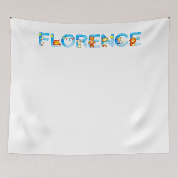 Item preview, DREAMLITNAMES COLLECTION – ✨FLORENCE ✨ – Cute Storybook Dream Animals designed and sold by WheelieGdArt.