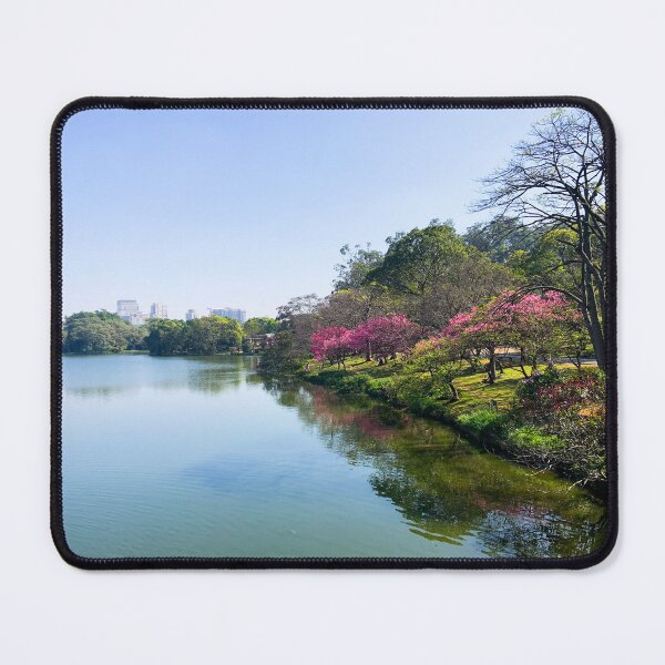 Item preview, Urban Park Lake São Paulo Brazil Cityscape designed and sold by Ayiti-Mar.