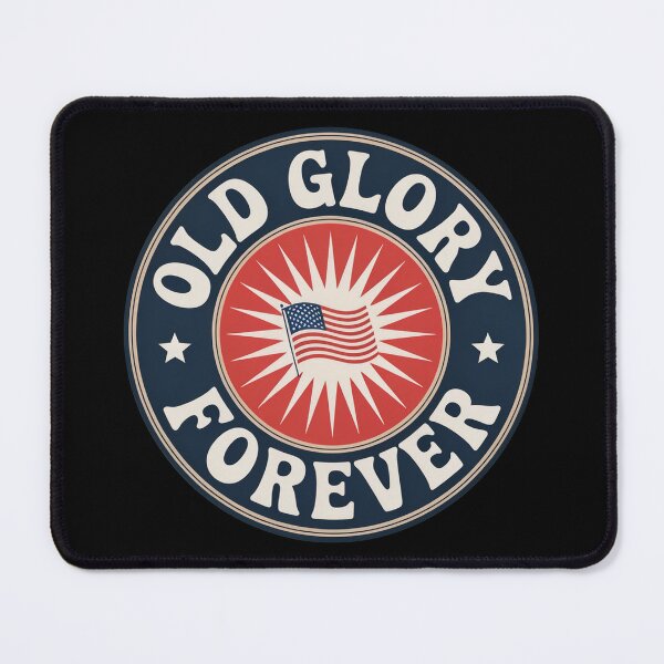 Item preview, Old Glory Forever Round Emblem Patriotic designed and sold by OldGloryForge.