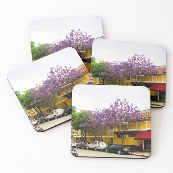 Item preview, Jacaranda Tree Purple Flowers São Paulo Brazil Street designed and sold by Ayiti-Mar.
