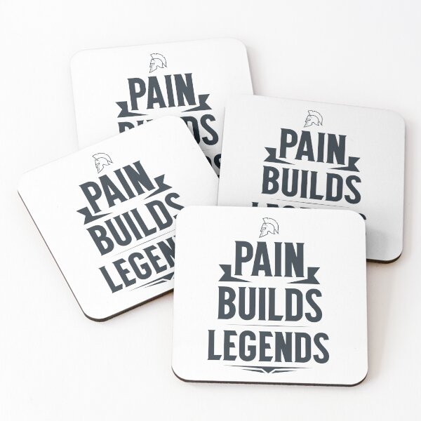 Item preview, Pain Builds Legends Warrior Design designed and sold by Carlos Merino Jaime.