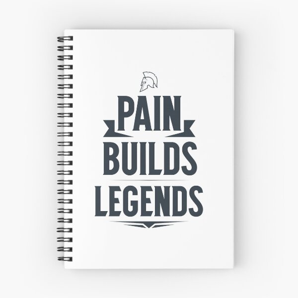 Item preview, Pain Builds Legends Warrior Design designed and sold by Carlos Merino Jaime.