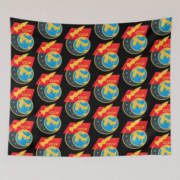 Item preview, Retro Cosmonaut CCCP Space Badge Logo designed and sold by Retr0Tshirts.