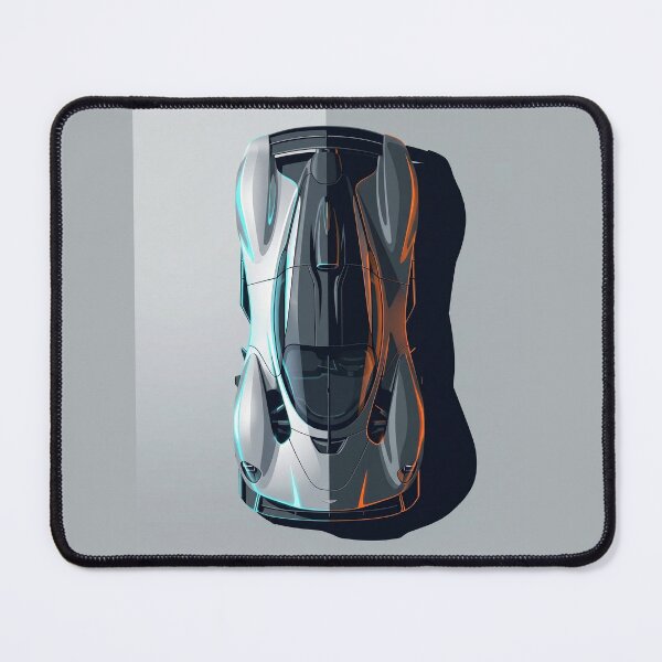 Item preview, Aston Martin Valkyrie Hypercar Top View Vector Illustration designed and sold by Motorline44.