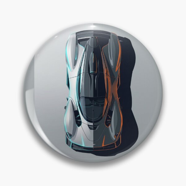 Item preview, Aston Martin Valkyrie Hypercar Top View Vector Illustration designed and sold by Motorline44.
