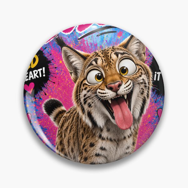 Item preview, Oh Bobcat Wild Pop Art designed and sold by Rohan132.