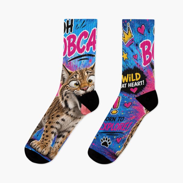 Item preview, Oh Bobcat Wild Pop Art designed and sold by Pure Craft.