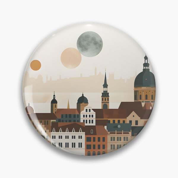 Artikelvorschau, Dresden Poster Minimalistisch | Wandposter Dresden Skyline | Wanddeko Wohnzimmer | Geschenk Dresden | Stadtposter entworfen und verkauft von NullLinie28.