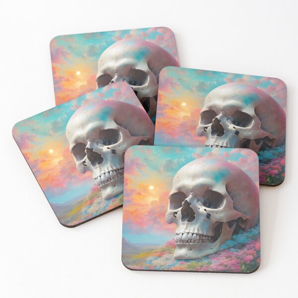 Item preview, Heavenly Skull designed and sold by Elisa Miller.