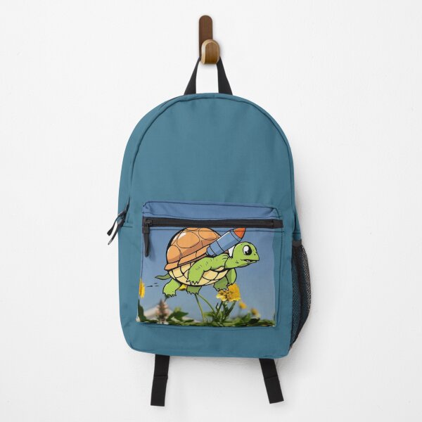 Item preview, Turbo Turtle Sticker with Rocket designed and sold by Tama-sirth.