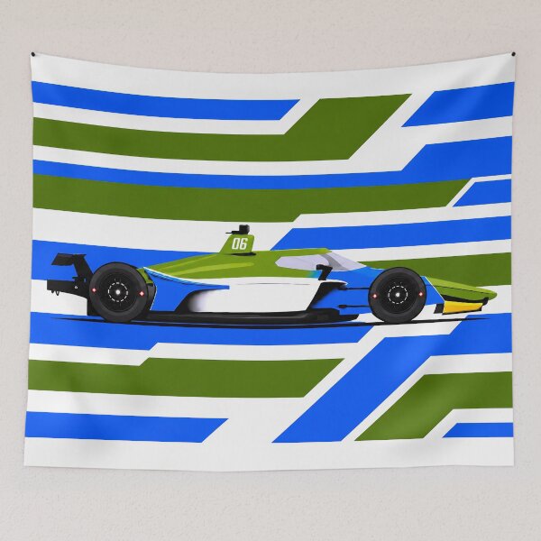 Item preview, 2026 Helio Castroneves #06 Indy 500 Car designed and sold by PitWallArt.