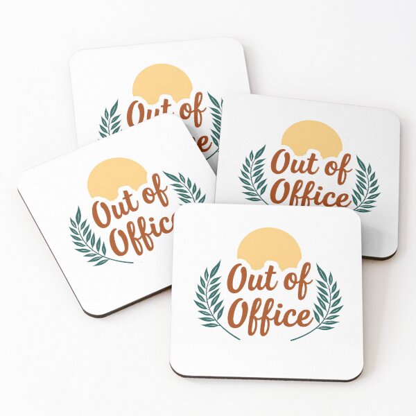 Item preview, Out of Office – Vacation Mode Quote | Summer Travel Aesthetic Sticker & T‑Shirt designed and sold by Nene's design.