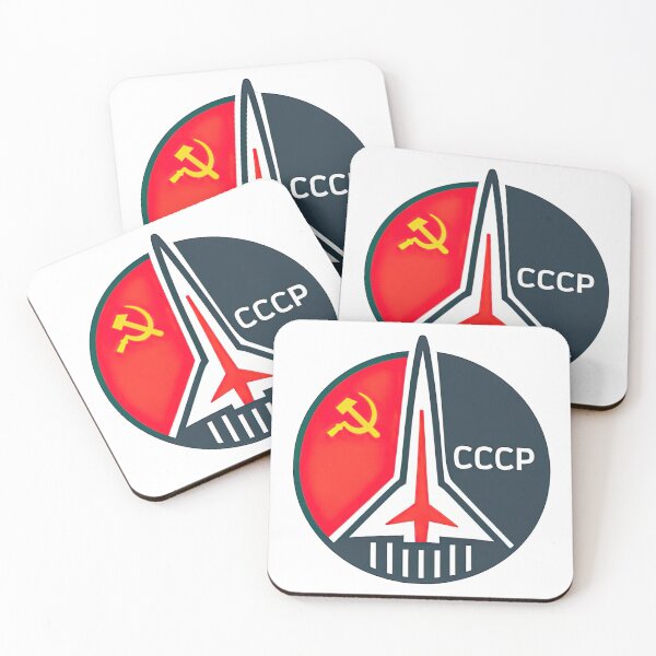 Item preview, Soviet Cosmonaut CCCP Retro Space Badge designed and sold by Retr0Tshirts.