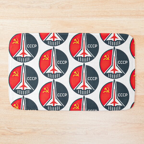 Item preview, Soviet Cosmonaut CCCP Retro Space Badge designed and sold by Retr0Tshirts.
