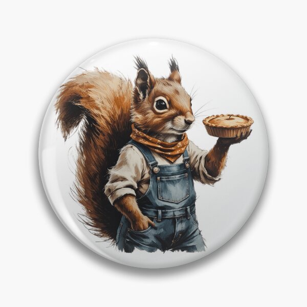 Item preview, Thanksgiving Squirrel with Pie designed and sold by AQUILAKREO.