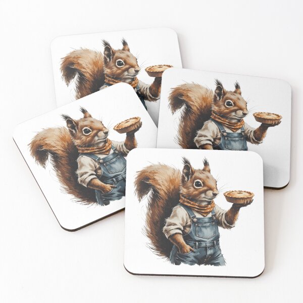 Item preview, Thanksgiving Squirrel with Pie designed and sold by AQUILAKREO.