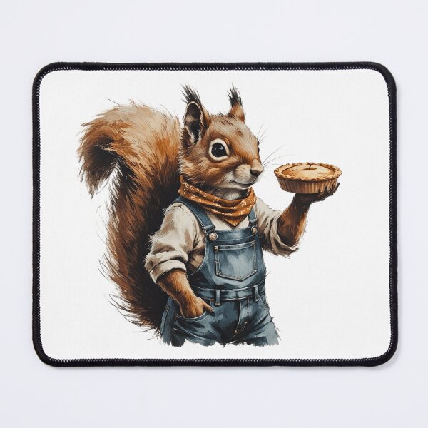 Item preview, Thanksgiving Squirrel with Pie designed and sold by AQUILAKREO.