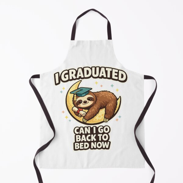 Item preview, Sleepy Sloth Graduation Shirt – I Graduated Can I Go Back To Bed Now Cute Senior Gift  designed and sold by LifeIsTooShirt.