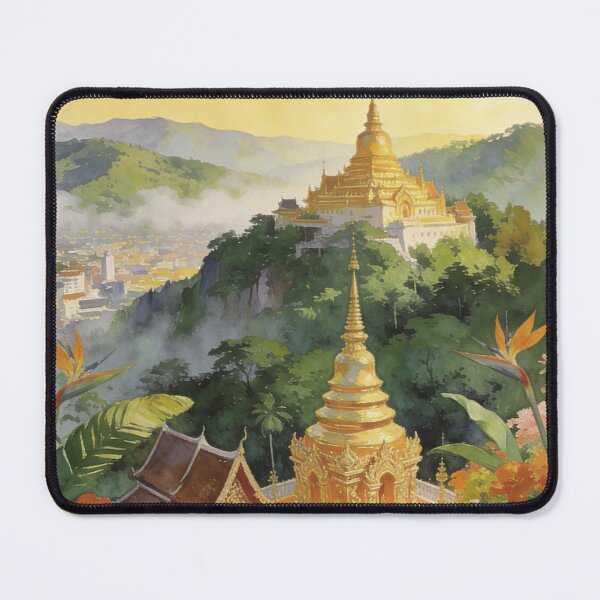 Item preview, Golden Grace of Doi Suthep designed and sold by BlareBlare.