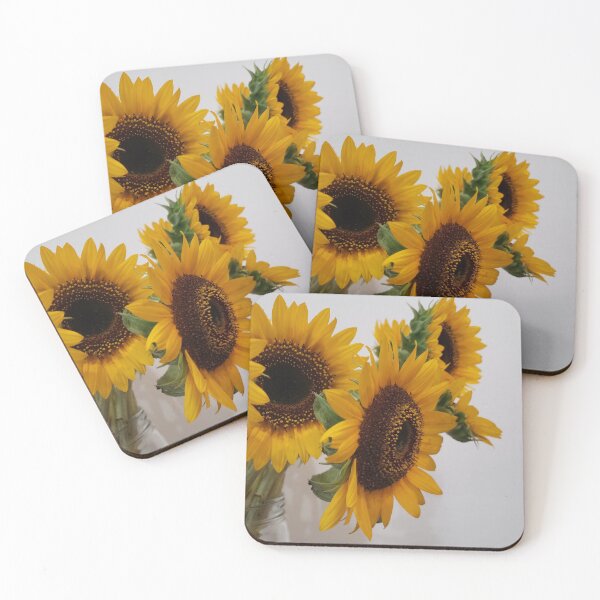 Item preview, Yellow Sunflowers in Glass Jar Photography IV designed and sold by Ayiti-Mar.