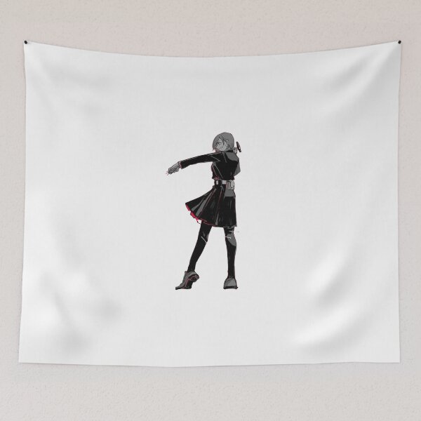 Item preview, Zero Cursed Energy Awakened Girl Launching High Vertical Leg Split Kick designed and sold by JohnnyFive8.