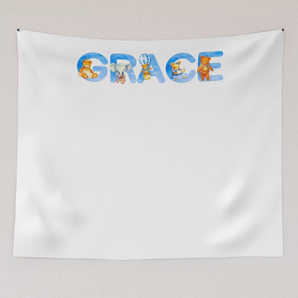 Item preview, DREAMLITNAMES COLLECTION – ✨GRACE ✨ – Cute Storybook Dream Animals designed and sold by WheelieGdArt.