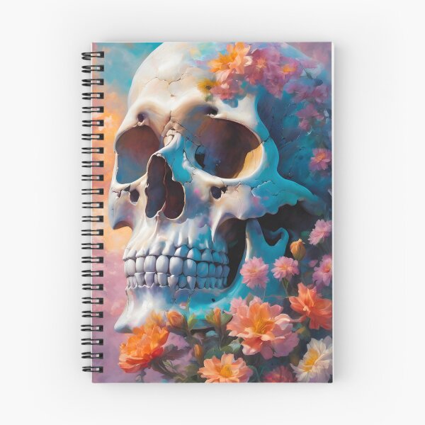 Item preview, Romantic skull dreamy designed and sold by Elisa Miller.