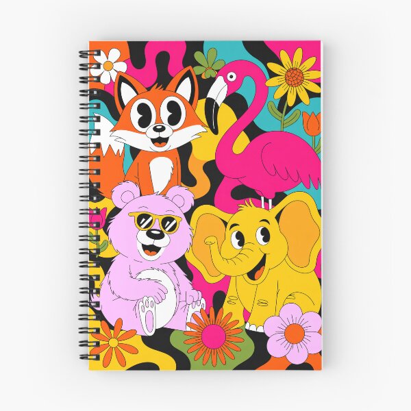 Item preview, Dopamine Decor and Dressing Funny Animal Design Vibrant Colors Maximalist Cute 80s  designed and sold by patterncrow.