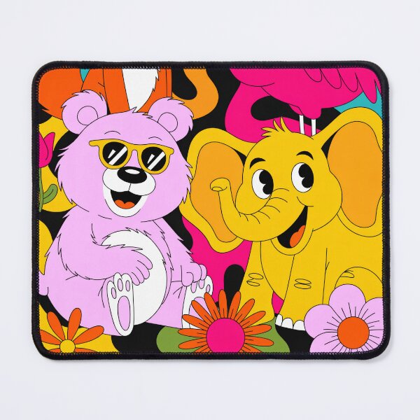 Item preview, Dopamine Decor and Dressing Funny Animal Design Vibrant Colors Maximalist Cute 80s designed and sold by patterncrow.