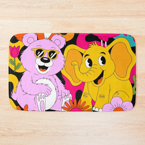Item preview, Dopamine Decor and Dressing Funny Animal Design Vibrant Colors Maximalist Cute 80s  designed and sold by patterncrow.