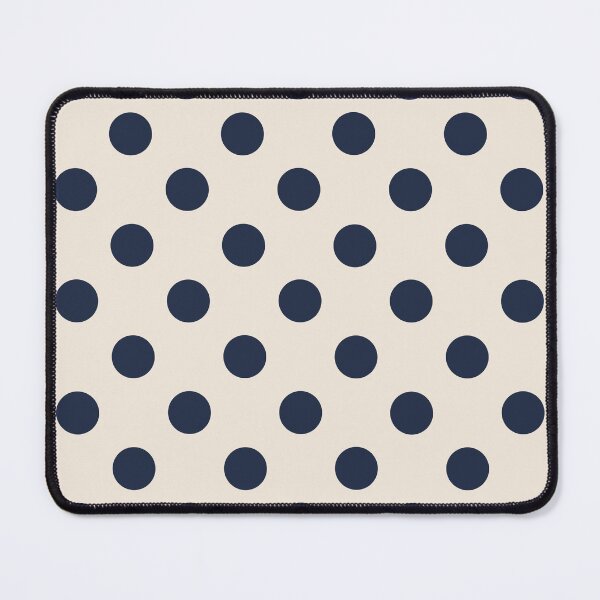 Item preview, Navy Blue Polka Dot Pattern – Reverse Neutral Spots Print designed and sold by Fezzyboo.