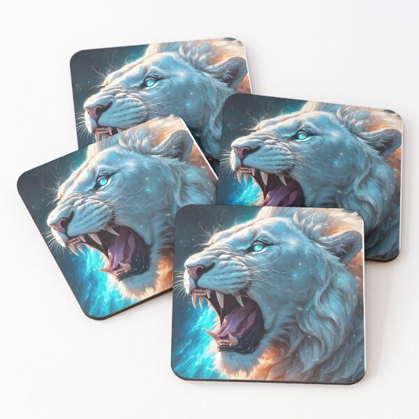 Item preview, Growling lion designed and sold by Elisa Miller.