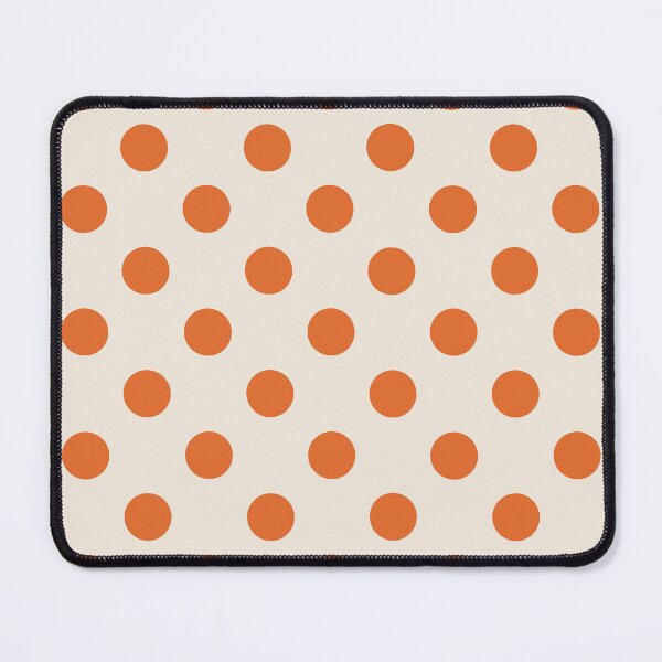 Item preview, Orange Polka Dot Pattern – Reverse Neutral Spots Print designed and sold by Fezzyboo.