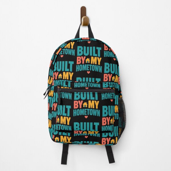 Item preview, Built By My Hometown Local Pride Quote designed and sold by TeeTimeTreasure.