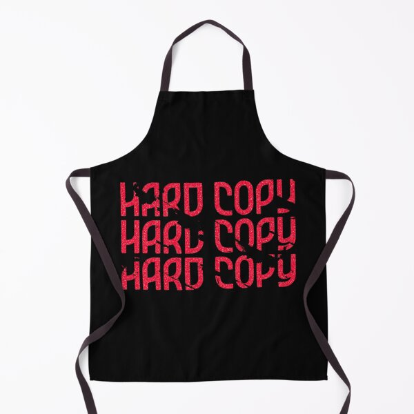 Item preview, HARD COPY Red Distressed Cyberpunk Typography designed and sold by RDproject.