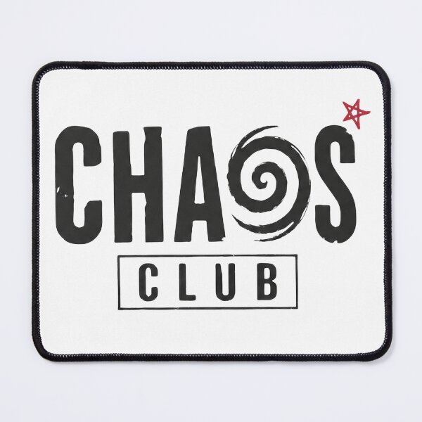 Item preview, Chaos Club – Dark Grunge Spiral Typography Design designed and sold by FusiTink.