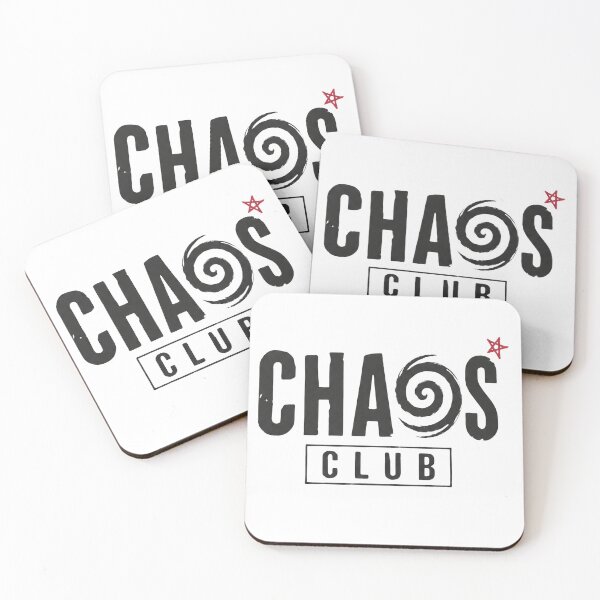 Item preview, Chaos Club – Dark Grunge Spiral Typography Design designed and sold by FusiTink.