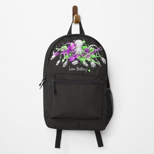 Item preview, Low Battery: The Digital Kraken Octopus Illustration designed and sold by SoulPT.