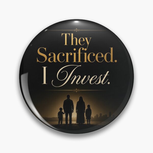 Item preview, They Sacrificed I Invest First Generation Wealth Shirt Empowerment Gift Tee designed and sold by BrokeNoMoreCo.