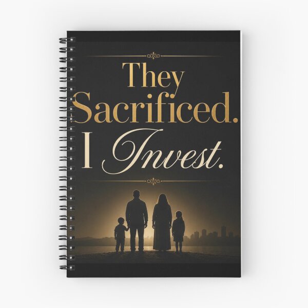 Item preview, They Sacrificed I Invest First Generation Wealth Shirt Empowerment Gift Tee designed and sold by BrokeNoMoreCo.
