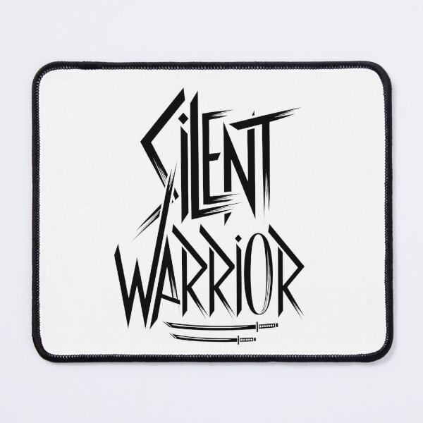 Item preview, Silent Warrior Samurai Mindset Design designed and sold by Carlos Merino Jaime.