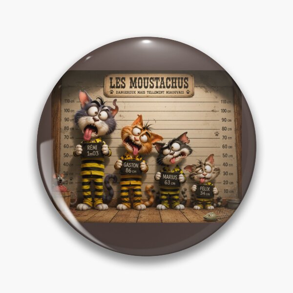 Item preview, The 4 Mischievous Cats designed and sold by Art70shop.