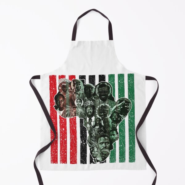 Item preview, African Revolutionaries Map of Africa - Sankara Lumumba Nkrumah Mandela - Pan African Flag Black History Art designed and sold by Youngkev-arts.