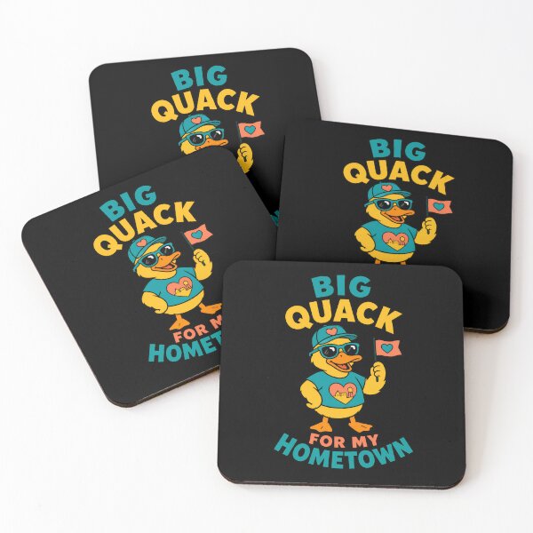 Item preview, Big Quack For My Hometown Funny Duck Pride designed and sold by TeeTimeTreasure.