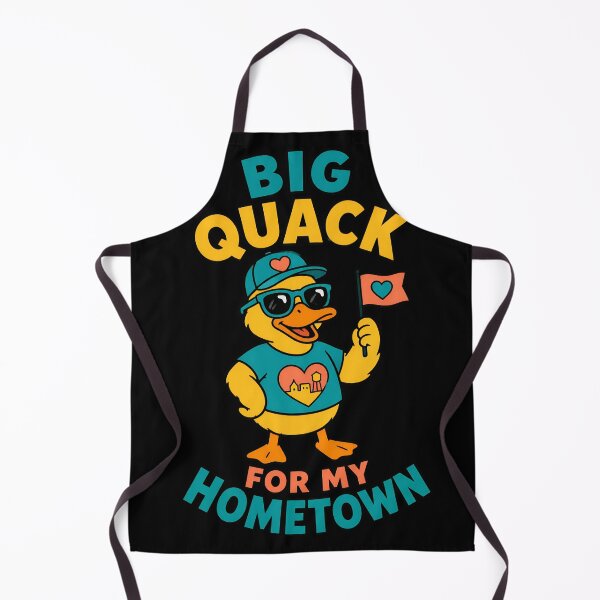 Item preview, Big Quack For My Hometown Funny Duck Pride designed and sold by TeeTimeTreasure.