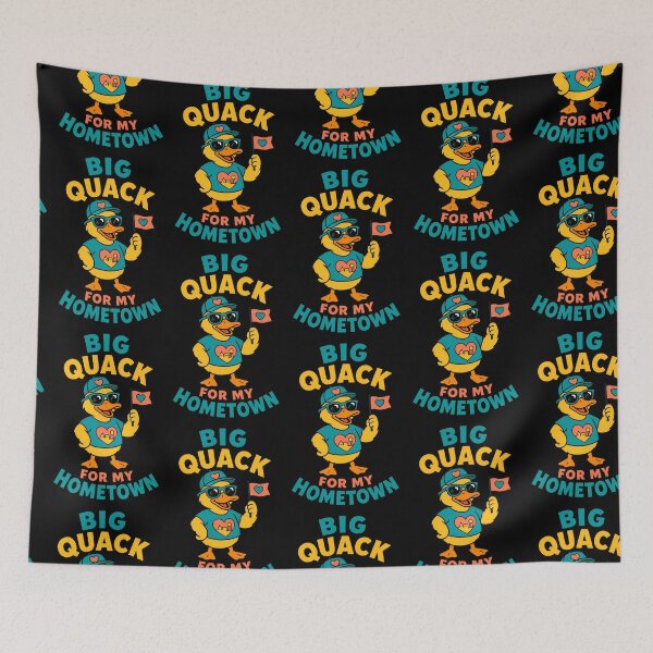 Item preview, Big Quack For My Hometown Funny Duck Pride designed and sold by TeeTimeTreasure.